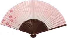 京扇子・女物扇子「No.5570 紗型 撫子」